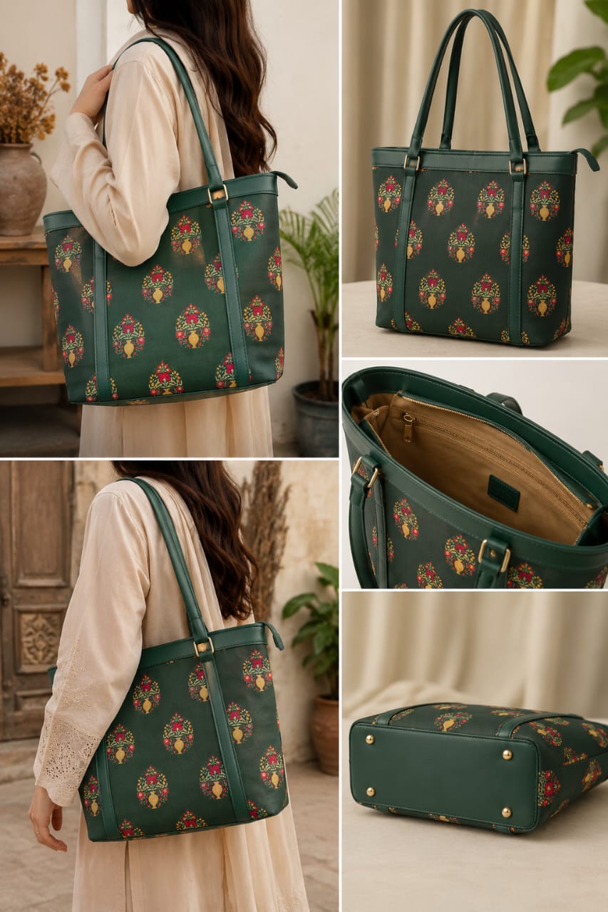 Vintage Floral Tote