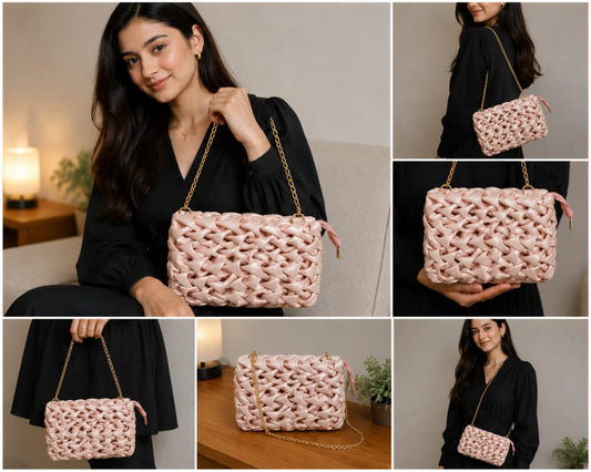 Aura Signature Chain Handbag