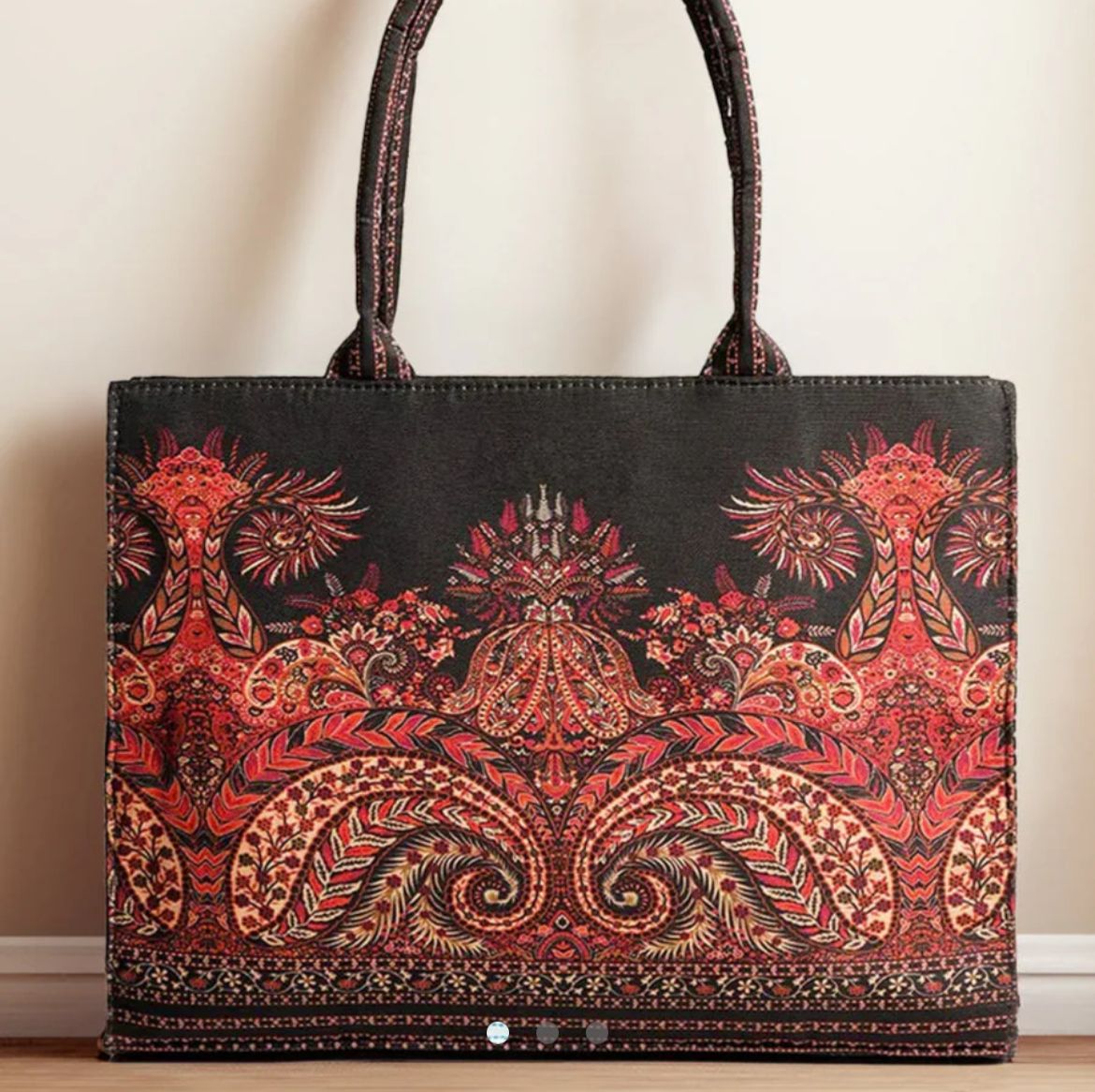 Royal Paisley Tote